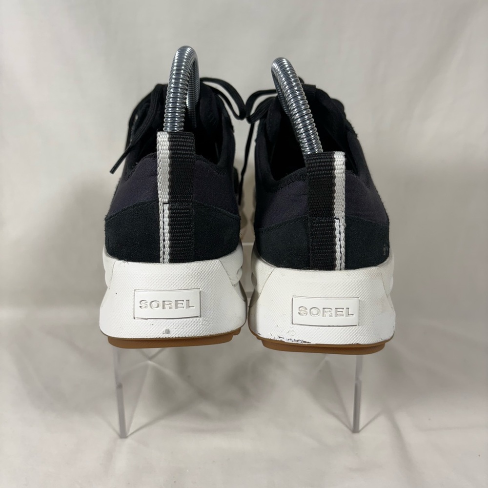 SOREL ONA 503 Everyday Women's Platform Sneaker Size 7 Black Suede - Picture 9 of 14
